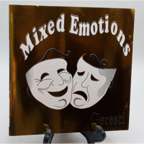 Geresti Mixed Emotions Music CD vintage 1990s Comedy Tragedy Masks - Picture 8 of 8